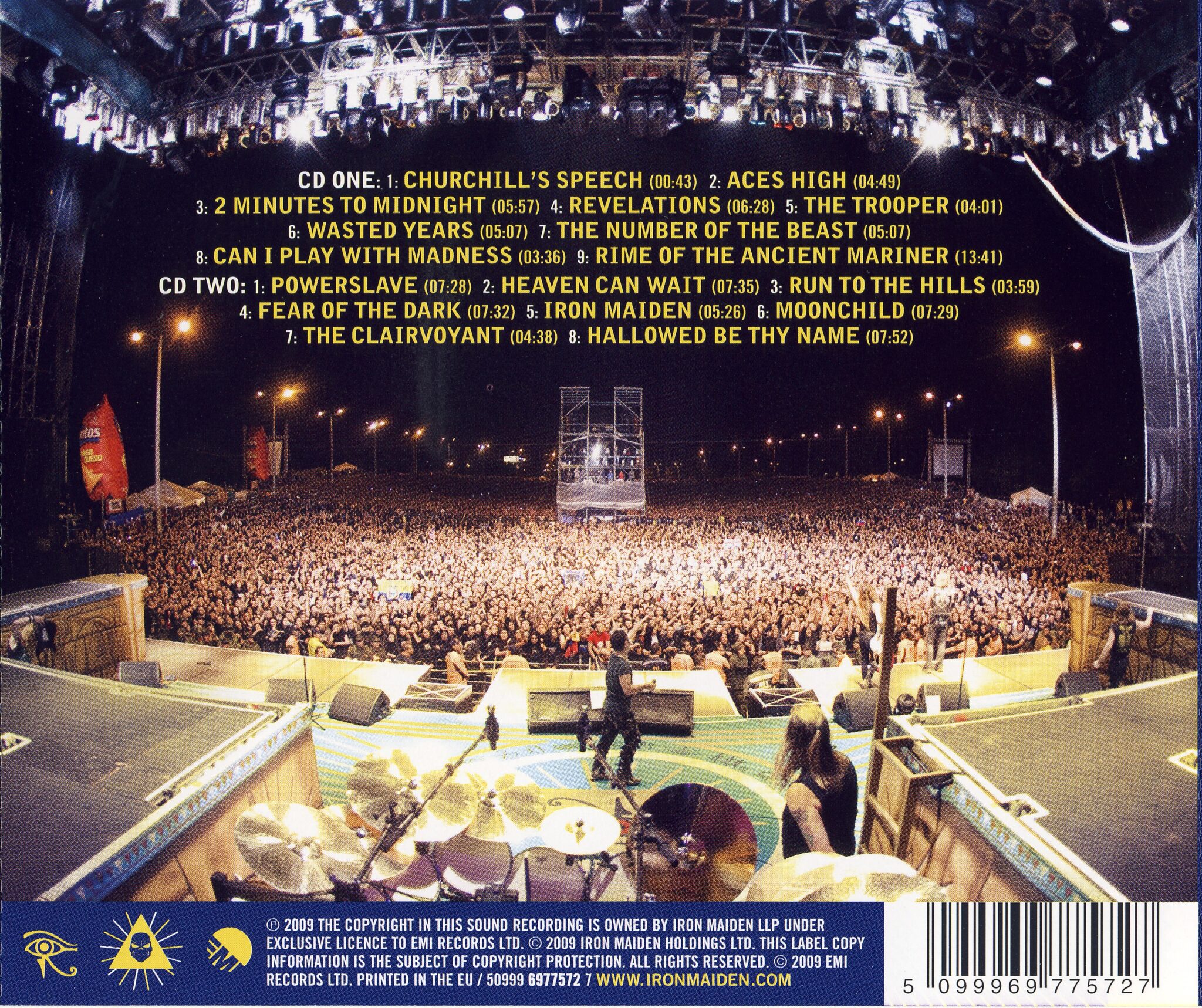 Iron Maiden — Flight 666 — The Original Soundtrack (2009)