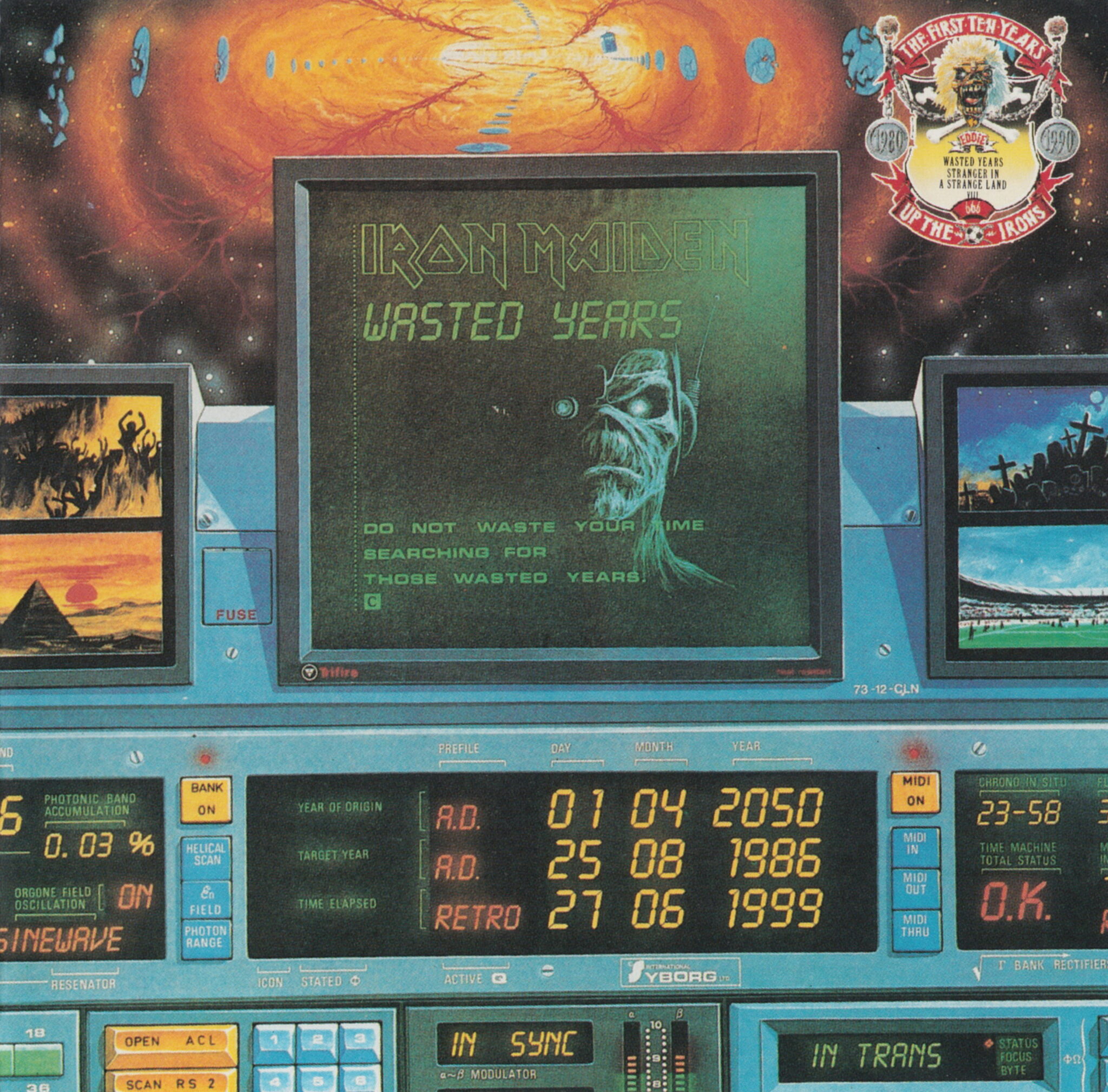 Iron Maiden — Wasted Years (1986)