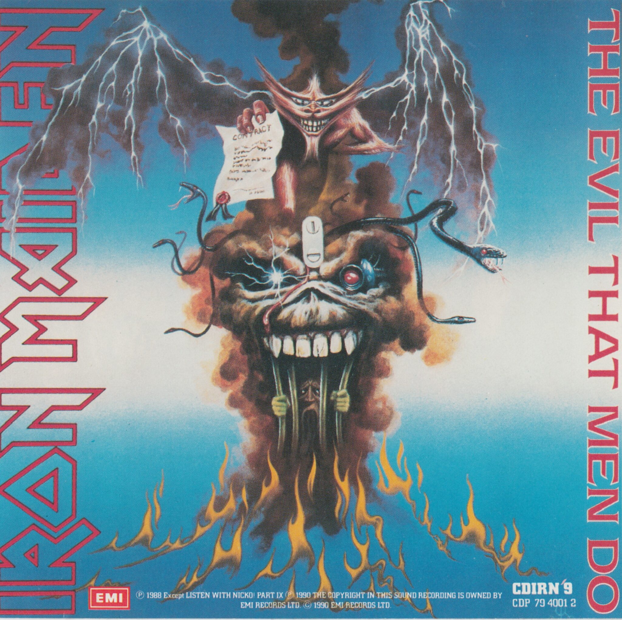 Iron Maiden — The Evil That Men Do (1988)