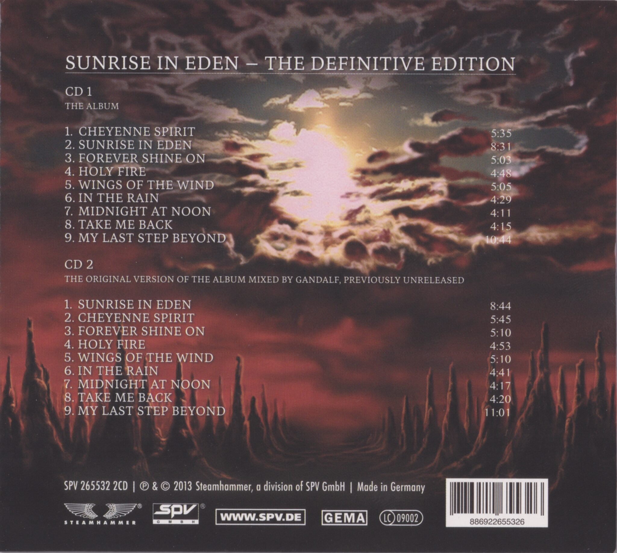 Edenbridge — Sunrise In Eden (2000)